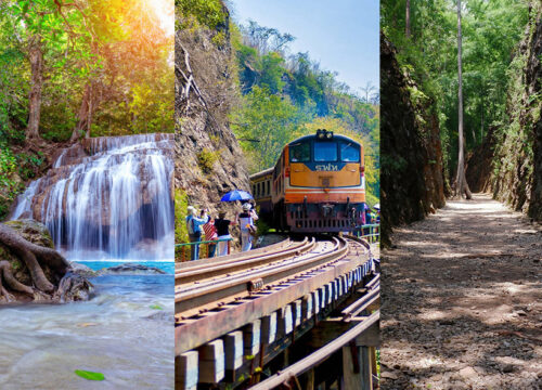 Popular attractions Kanchanaburi