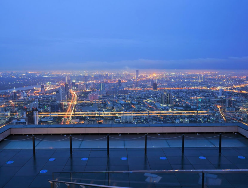 Mahanakhon Skywalk Bangkok