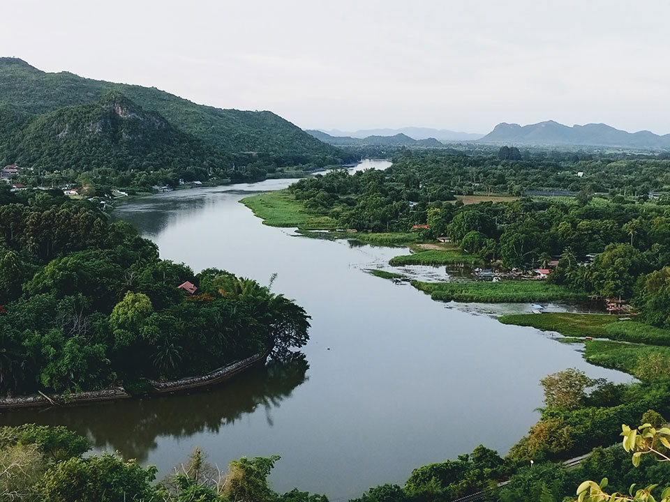 View Point at Wat Tham Khao Pun