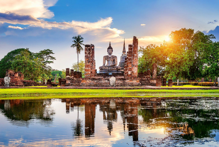 Kanchanaburi to Sukhothai