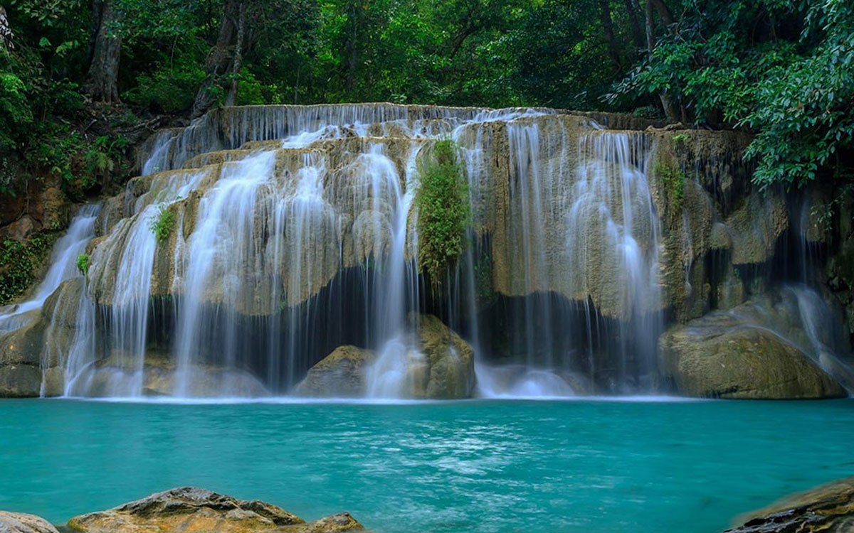 Erawan Waterfall Half-Day Tour (6 Hours)